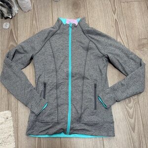 Ivivva girls reversible performance athletic jacket